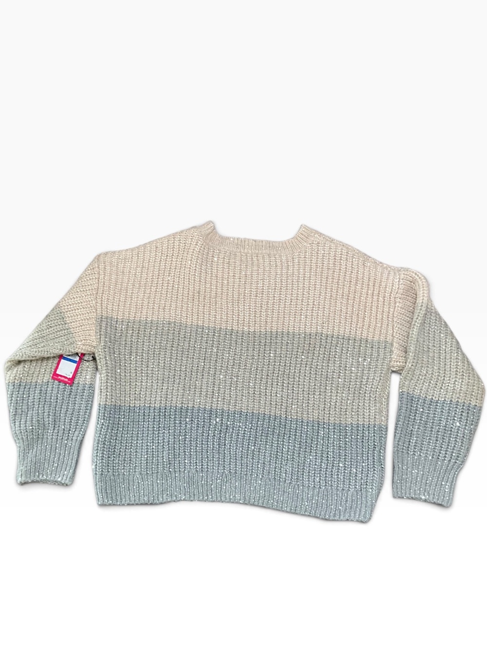 Vince Camuto Women’s Crewneck Chunky Sequin Knit Sweater Size XL NWT